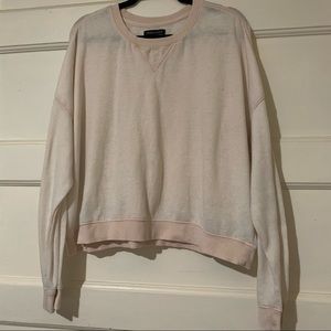FREE w/ BUNDLE Baby Pink Crewneck Sweatshirt - as is